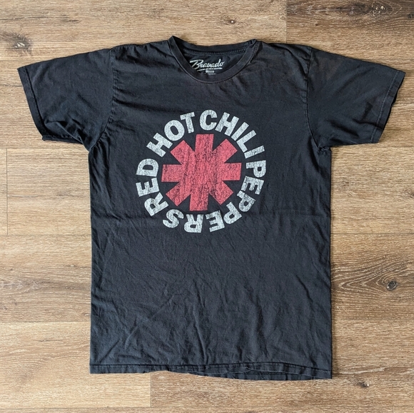 Bravado Shirts Bravado Red Hot Chili Peppers Logo Tshirt Size L Poshmark